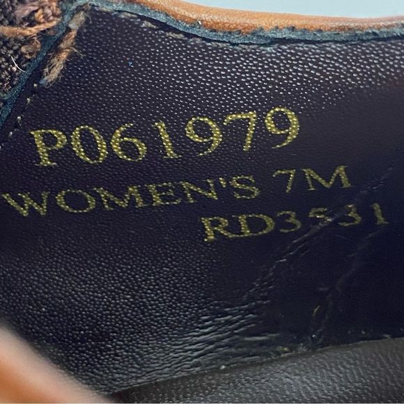 Durango Western Cowgirl Low Cut Ankle Boots Color Brown SZ 7 - Picture 11 of 11